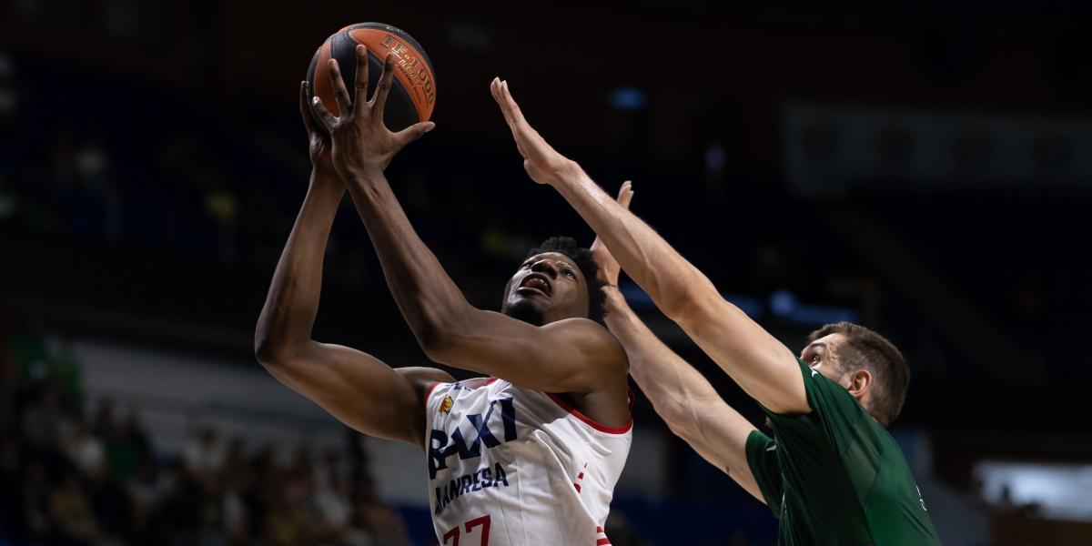 95-100: El Baxi Manresa se recupera venciendo al Unicaja