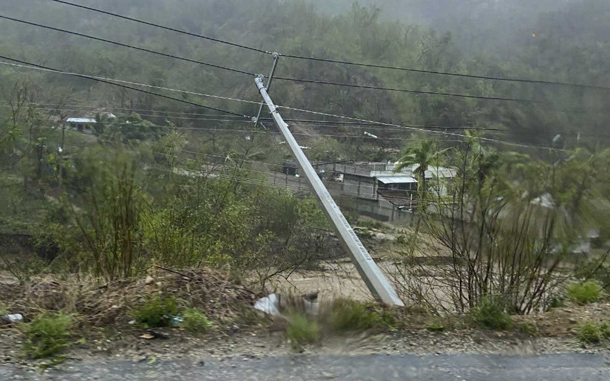 'Agatha' deja sin luz a más de 64 mil personas en Oaxaca: CFE