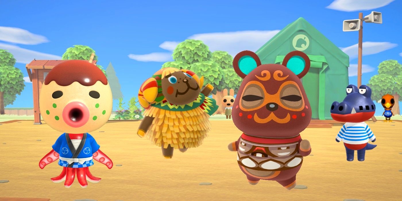 Aldeanos de Animal Crossing que no son animales reales