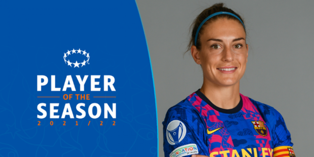 Alexia, mejor jugadora de la Champions y en el once ideal junto a Aitana, Patri y Mapi