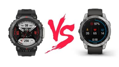 Amazfit T-Rex 2 vs. Garmin Fenix ​​7: ¿Qué reloj inteligente resistente es mejor?