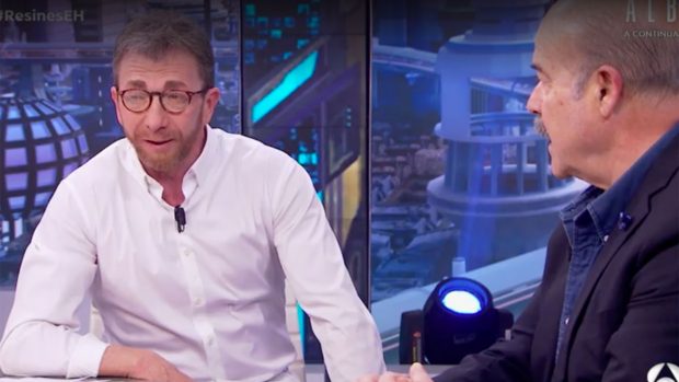 Antonio Resines y Pablo Motos en 'El Hormiguero' / Antena 3