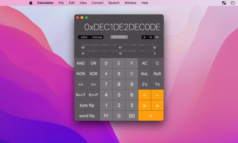 Aplicación de calculadora de Mac: 5 funciones ocultas que debe conocer