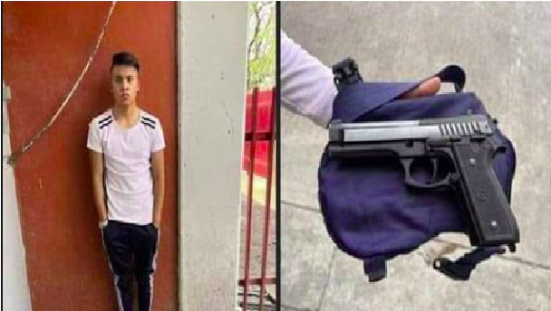 Asaltaba estudiantes afuera de la secundaria Técnica 22 de Avenida de la Luz, lo detiene policía en Querétaro