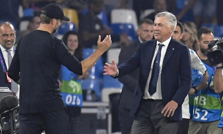 Así está el duelo Ancelotti vs. Klopp: ¿quién ha ganado más veces?