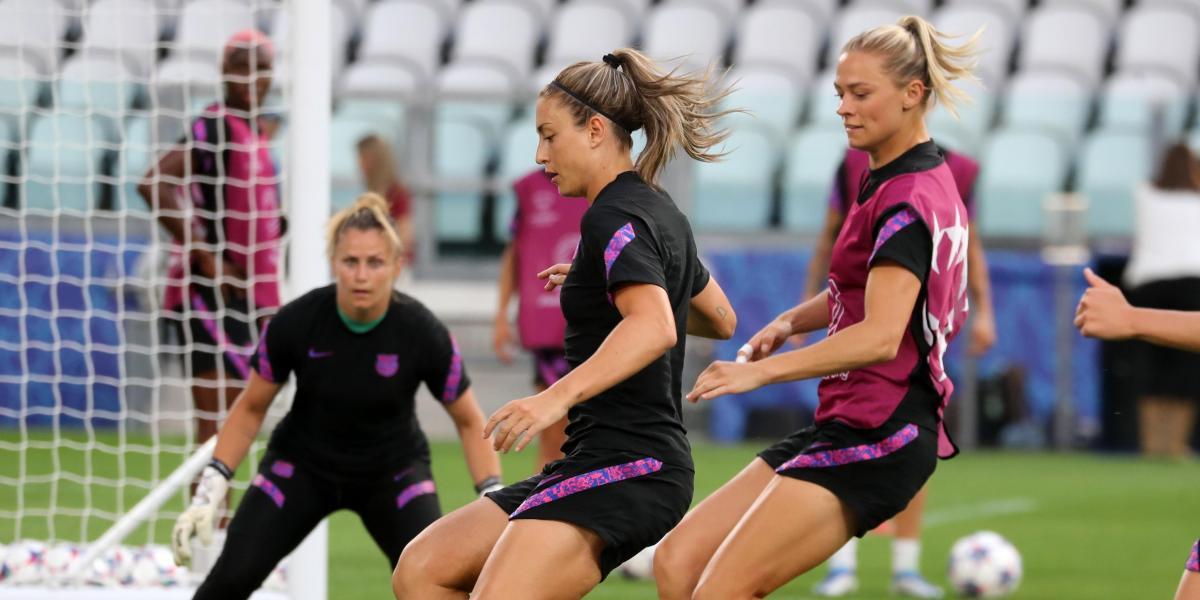 Así ha sido el entrenamiento del femenino en Turín