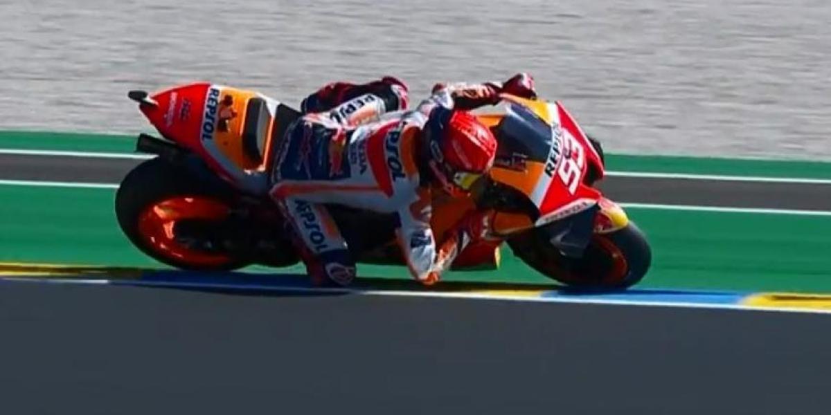 Así han sido las brutales salvadas de Marc Márquez que han impresionado a sus rivales