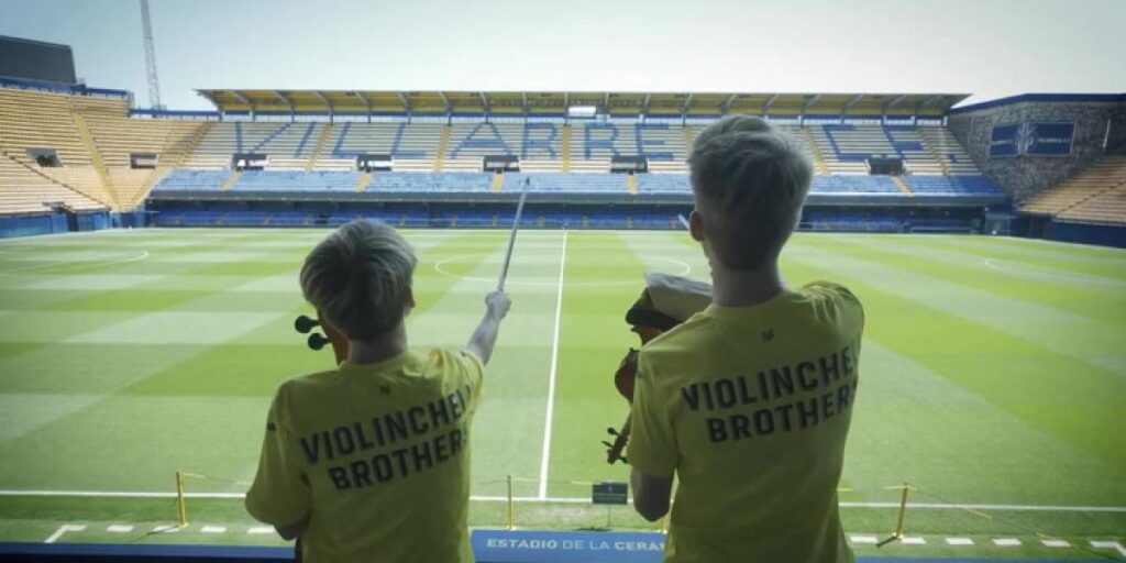 Así suena la extraordinaria versión del himno de la Champions de la mano de los Violincheli Brothers