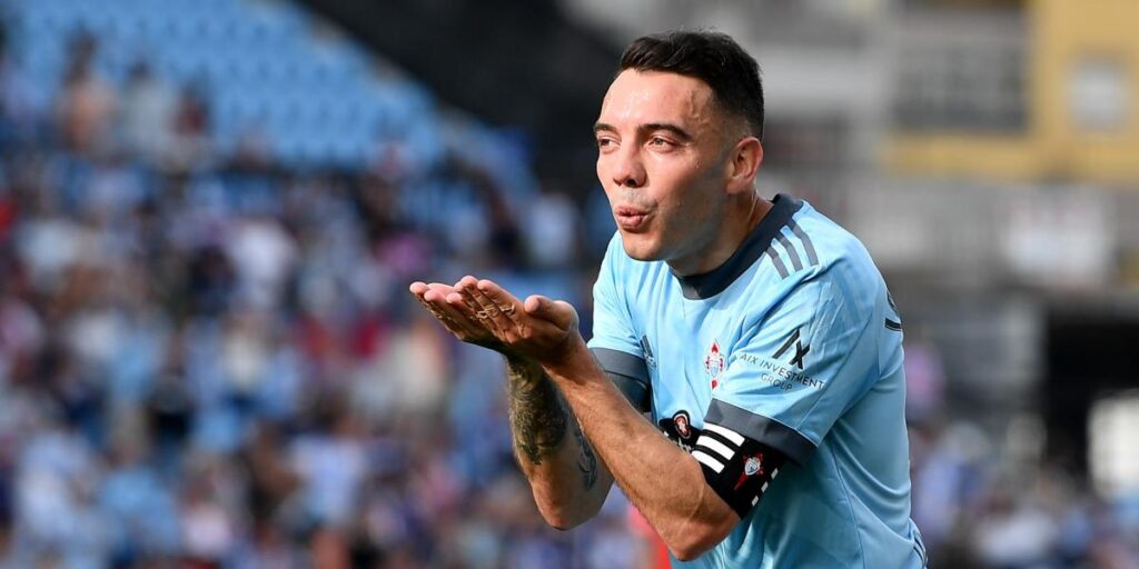 Aspas elogia el trabajo de Xavi y defiende a Ter Stegen