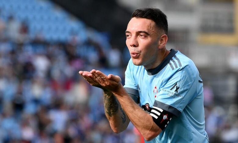 Aspas elogia el trabajo de Xavi y defiende a Ter Stegen