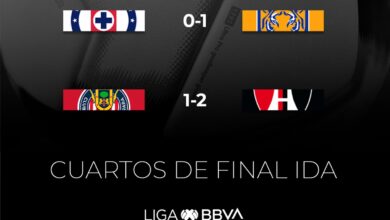 Atlas y Tigres sacan ventaja en Cuartos de Final con triunfos de visita