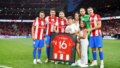 Atlético de Madrid homenajea a Héctor Herrera en el Wanda Metropolitano | Video