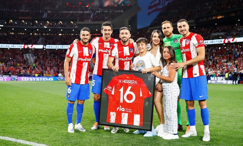 Atlético de Madrid homenajea a Héctor Herrera en el Wanda Metropolitano | Video