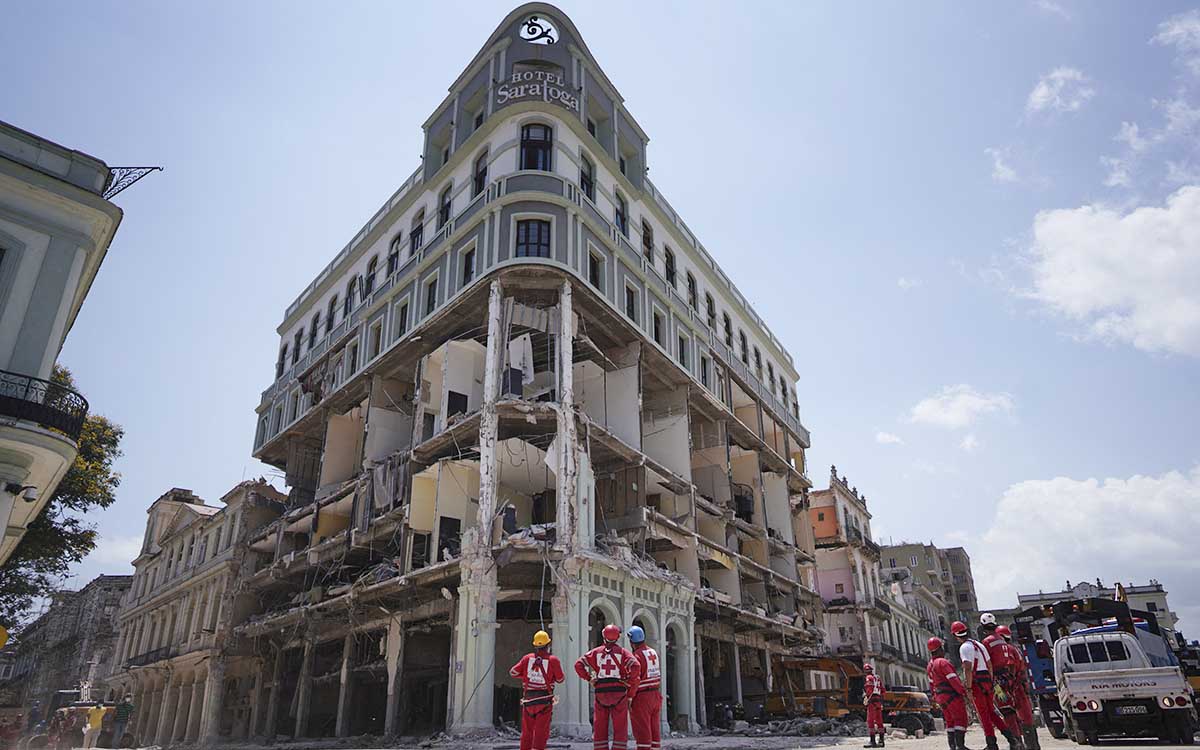 Aumentan a 43 los muertos por la explosión en el Hotel Saratoga de La Habana, Cuba