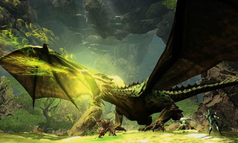Avance de Neverwinter: Dragonslayer - Poderoso combate con dragones