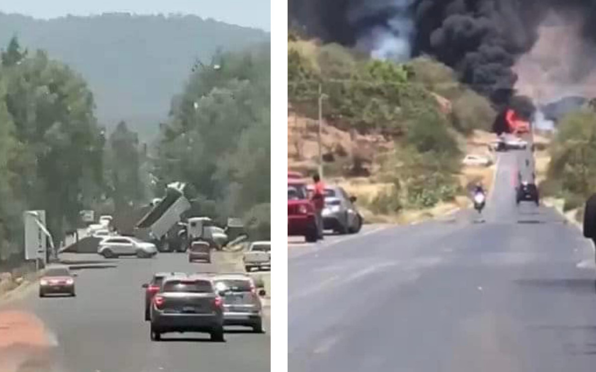 Balacera en Mazamitla genera pánico entre turistas | Videos