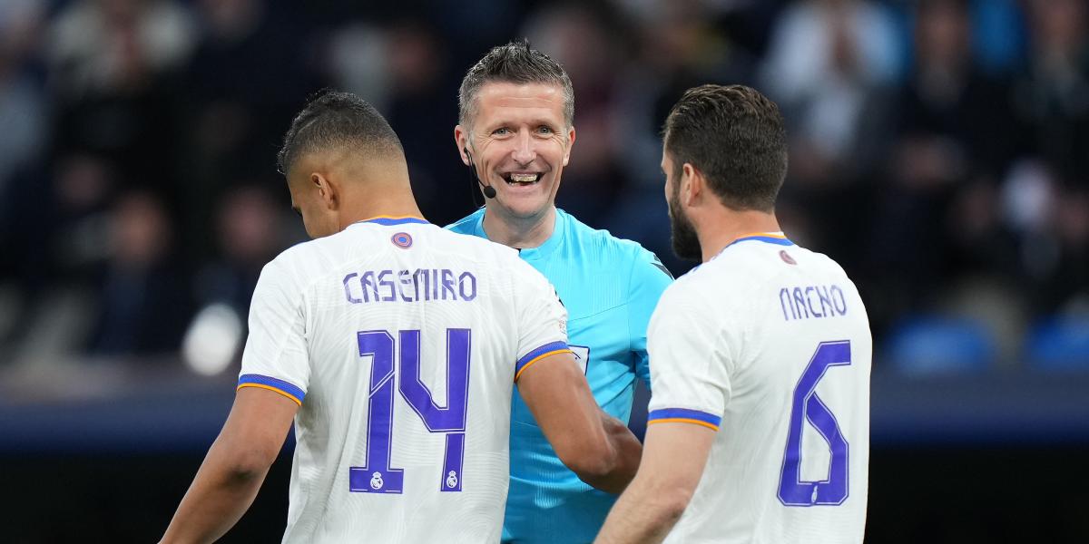 Barrenechea Montero: "Orsato le perdona dos veces la amarilla a Casemiro"