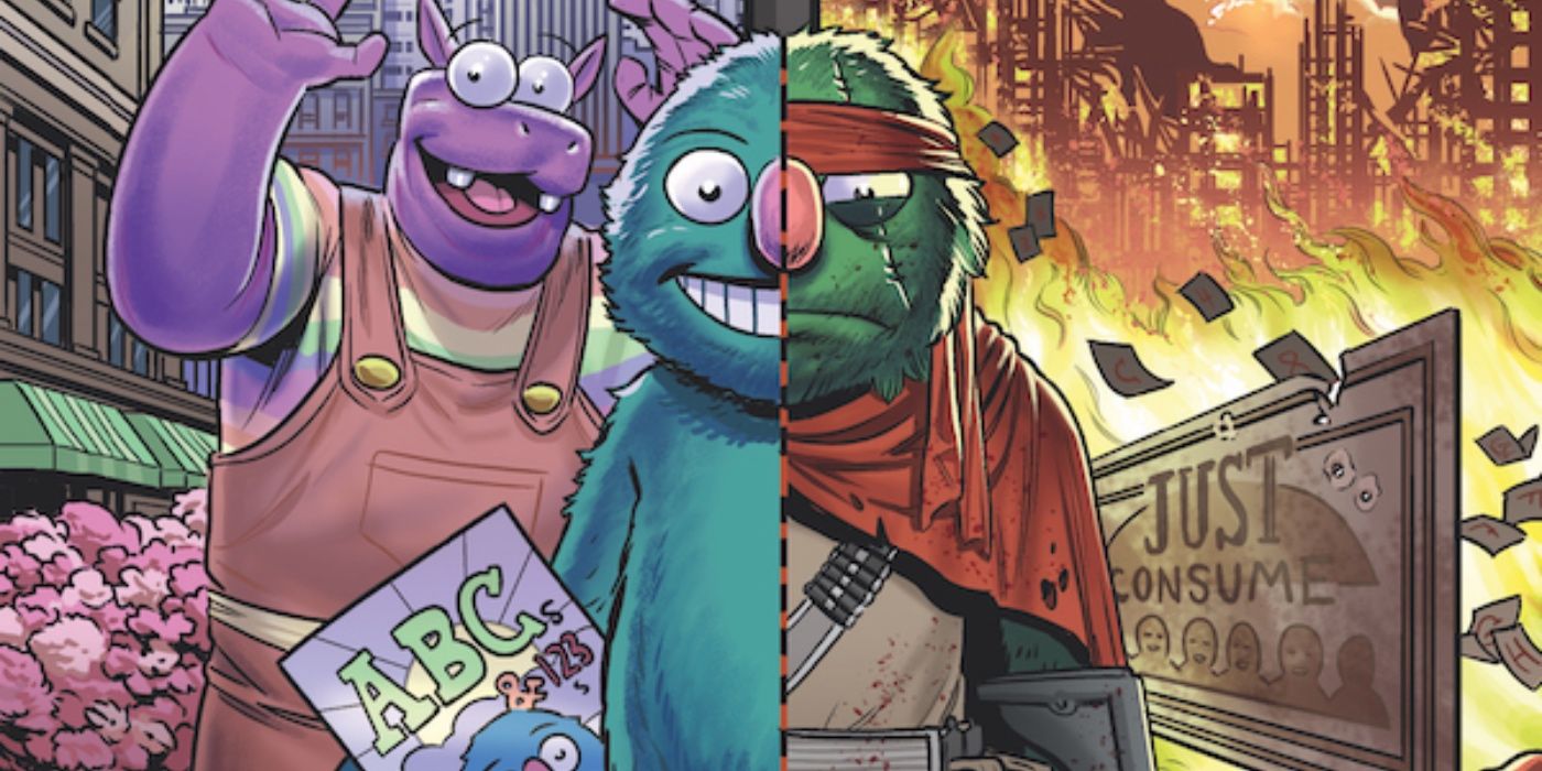 Barrio Sésamo se vuelve distópico en la sátira de Dark Horse ‘Survival Street’