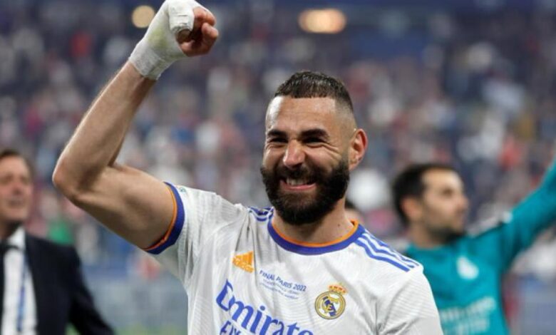 Benzema, jugador del año de la Champions 2021-22