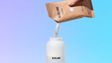 Blueland lleva su modelo de 'no enviar agua' al gel de baño