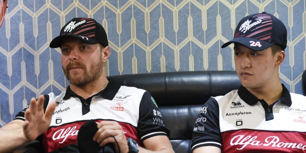 Bottas y Zhou, primera toma de contacto con la serie especial Estrema