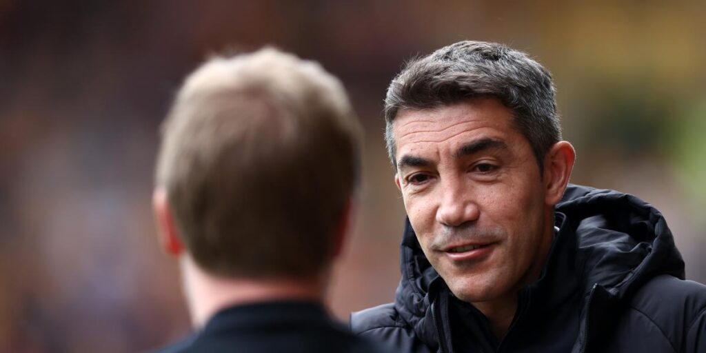 Bruno Lage, rival mañana del City, pendiente de un test negativo