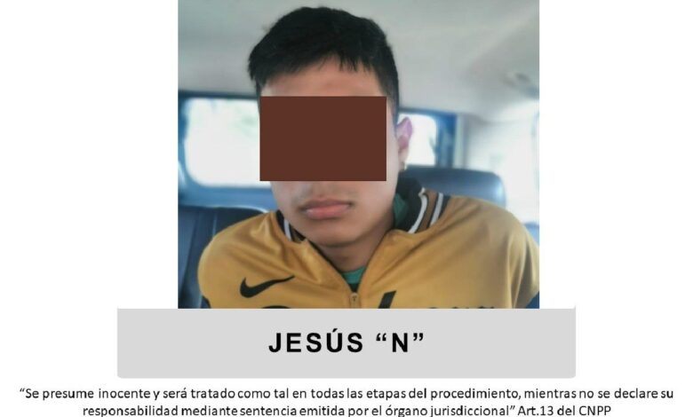 Cae a "El Mara", presunto involucrado en el homicidio de Yesenia Mollinedo y Johana García en Veracruz