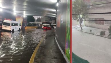 Caída de granizo tapiza las calles de la CDMX y Edomex; inundaciones afectan movilidad | Fotos y videos