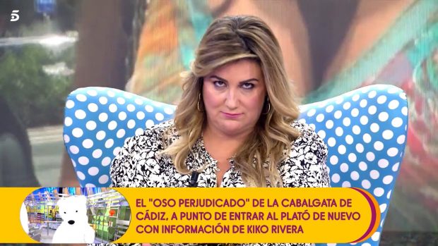 Carlota Corredera en 'Sálvame' / Telecinco