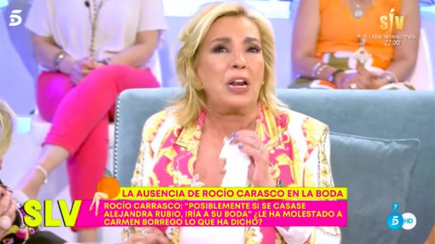 Carmen Borrego en 'Sálvame' / Telecinco