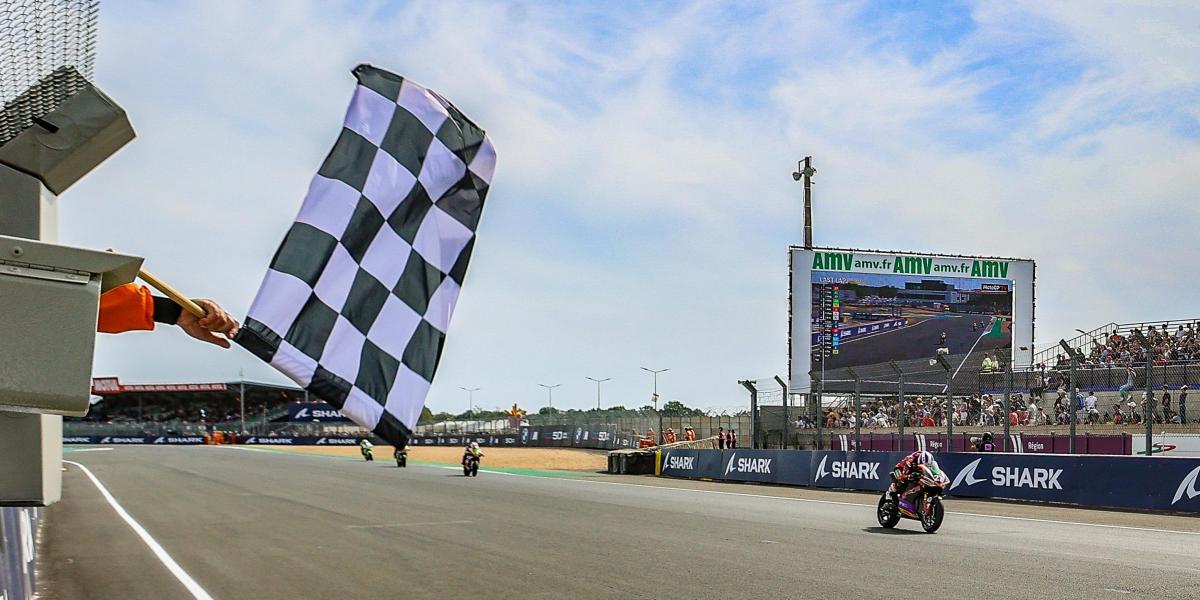 Casadei gana en Le Mans y se rompe Jordi Torres