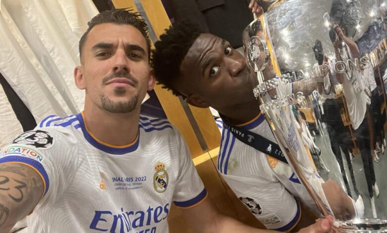 Ceballos y Vinicius se mofan de Cristóbal Soria tras su triunfo en la Champions