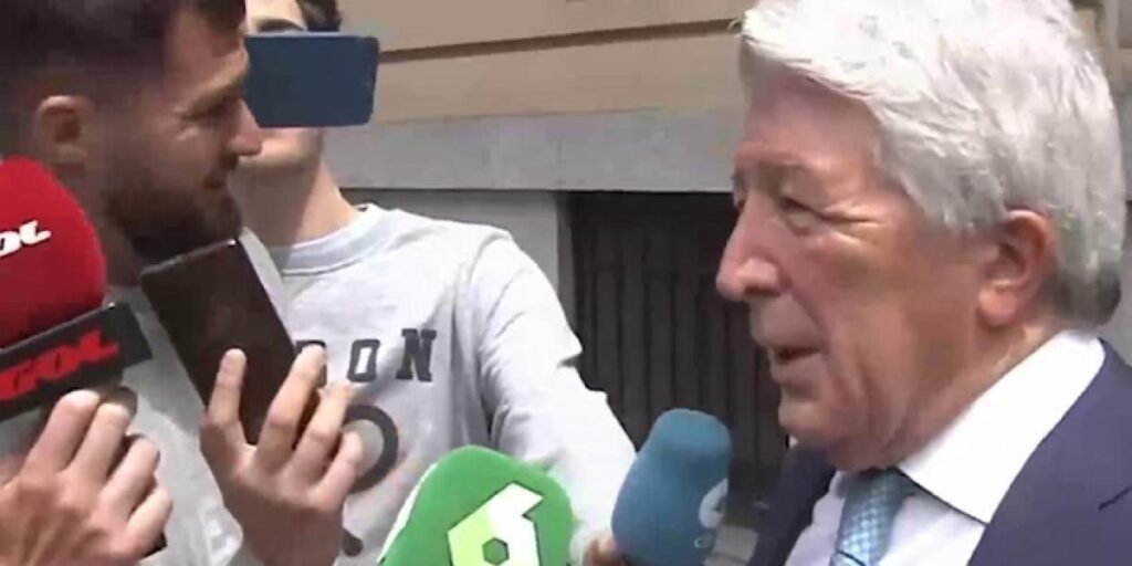 Cerezo responde a Courtois y aclara si el Atlético ha felicitado al Real Madrid