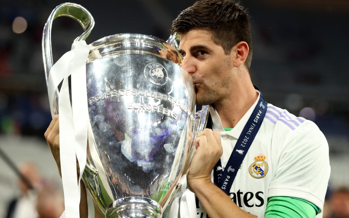 Champions League: Es Thibaut Courtois el Jugador del Partido en París | Tuit