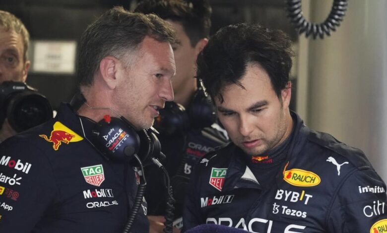 Checo Pérez lamenta la falta de potencia de su Red Bull para adelantar a Sainz