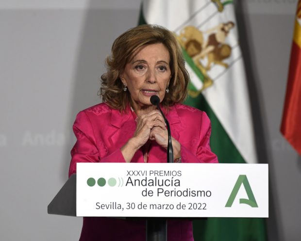 María Teresa Campos en los Premios de Andalucía del Periodismo / Gtres