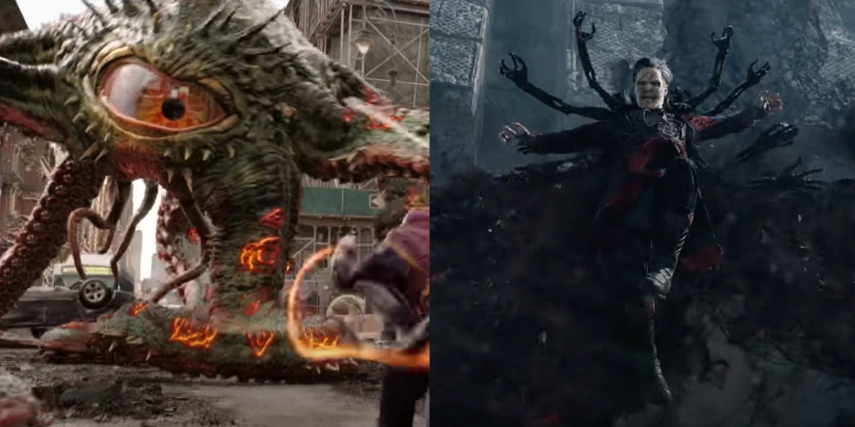 Clasificación de cada secuencia de acción principal en Doctor Strange In The Multiverse Of Madness