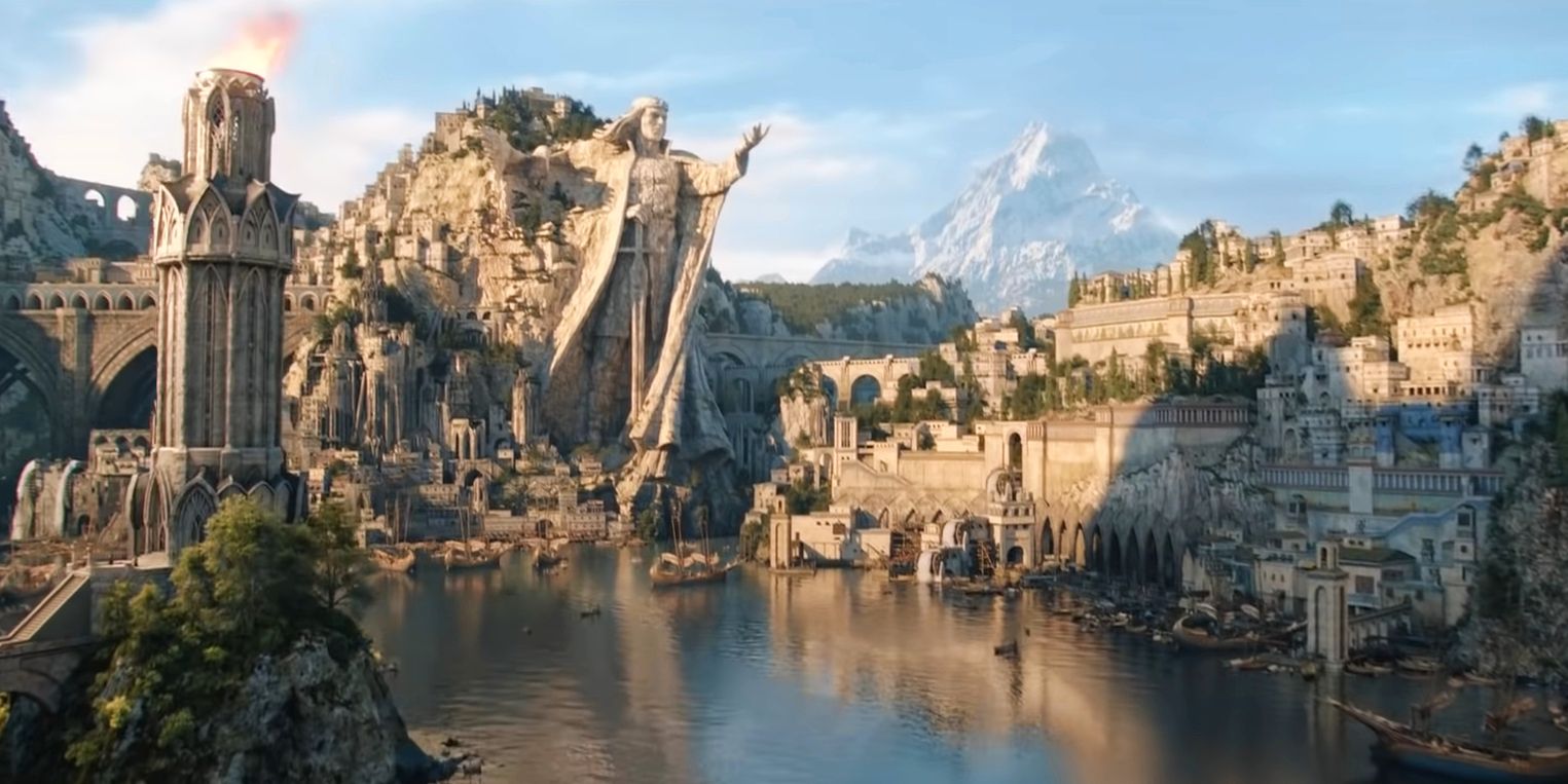 Cómo LOTR: La Tierra Media de Rings of Power es diferente de las películas