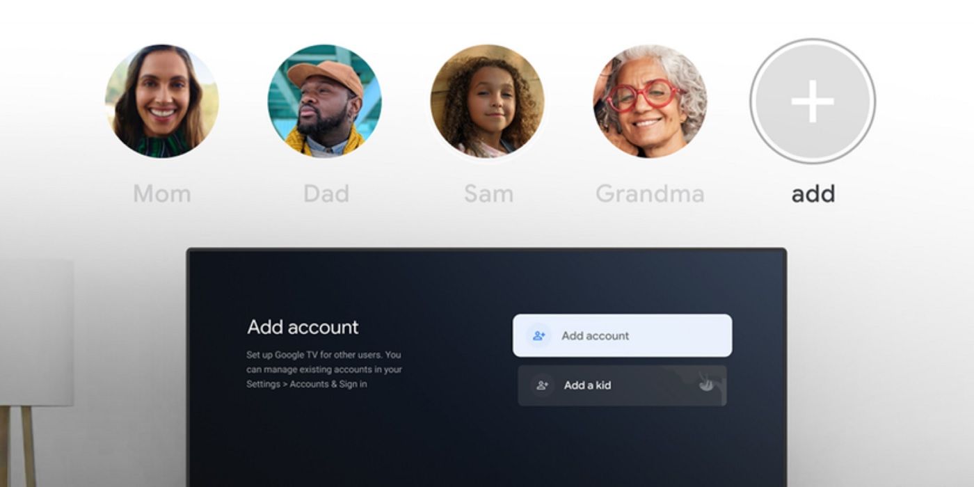 Cómo agregar varios perfiles de usuario en Google TV
