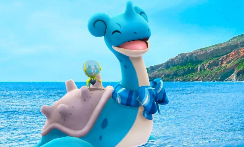 Cómo atrapar a Bufanda Lapras durante el Festival del Agua en Pokémon GO