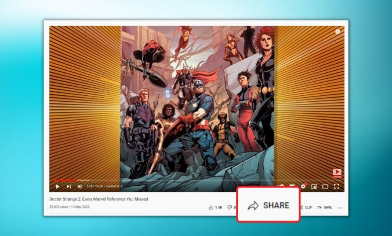 Cómo compartir un video de YouTube que comienza en un momento específico