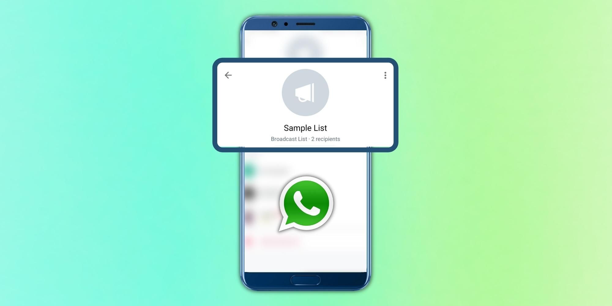Cómo crear una lista de difusión en WhatsApp