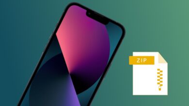 Cómo crear y abrir archivos ZIP en un iPhone o iPad