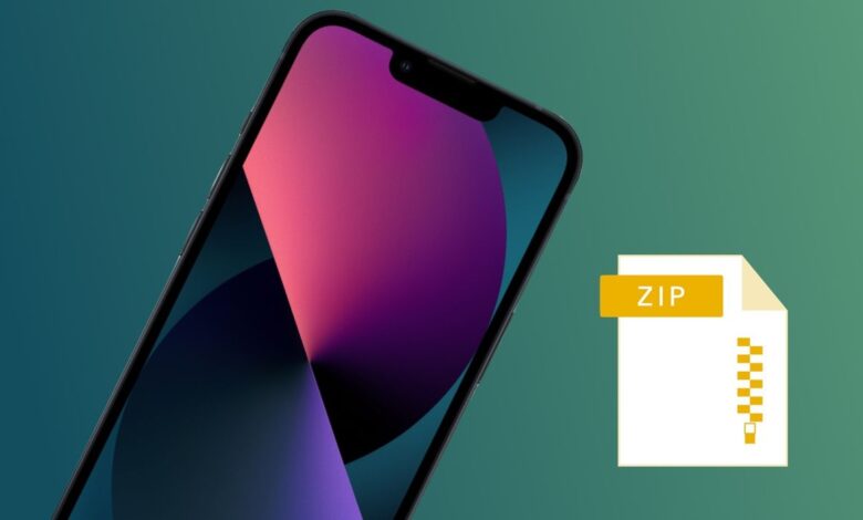 Cómo crear y abrir archivos ZIP en un iPhone o iPad