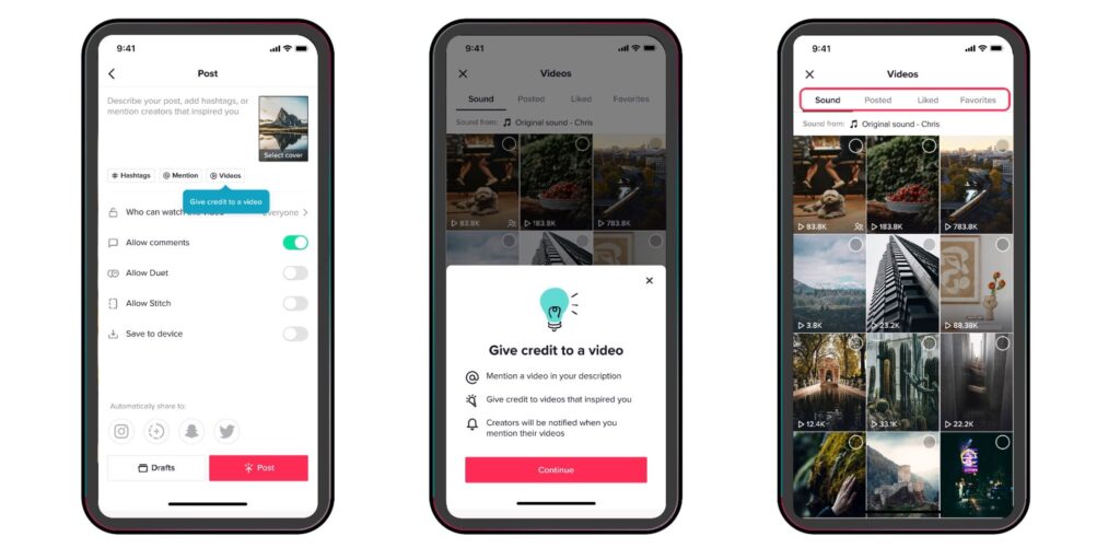 Cómo dar crédito a un video en TikTok (y por qué debería hacerlo)