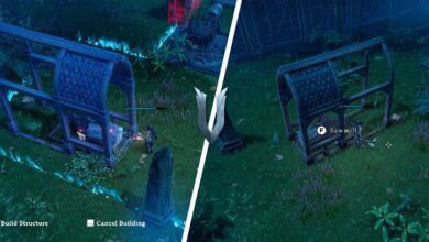 Cómo desbloquear el aserradero en V Rising