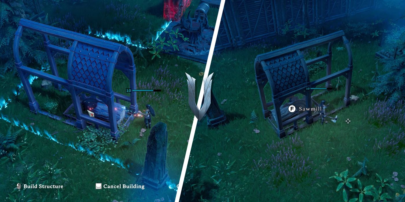 Cómo desbloquear el aserradero en V Rising