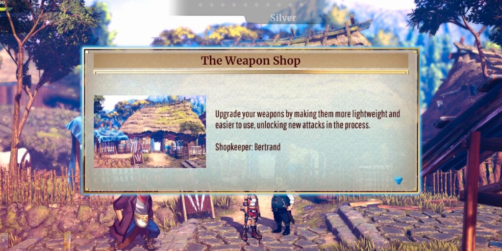 Cómo desbloquear la tienda de armas en Eiyuden Chronicle: Rising