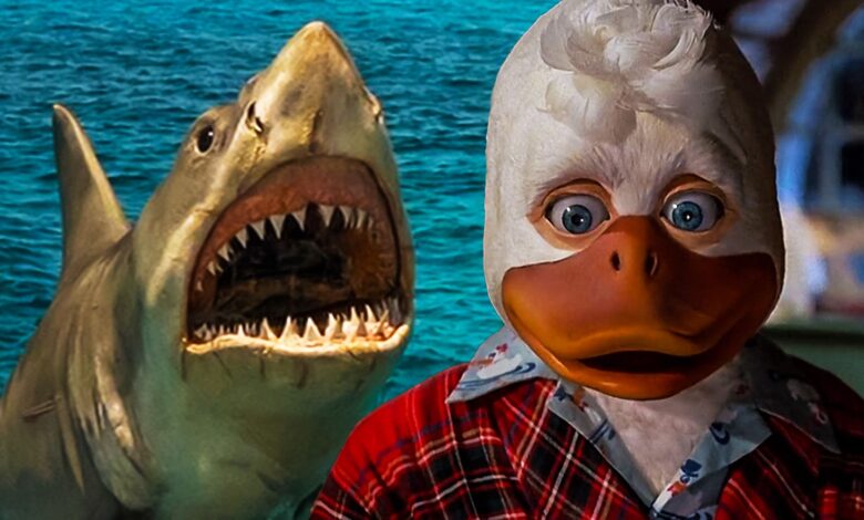 Cómo el bombardeo de Howard The Duck (y una pelea a puñetazos) condujo a la creación de Tiburón 4