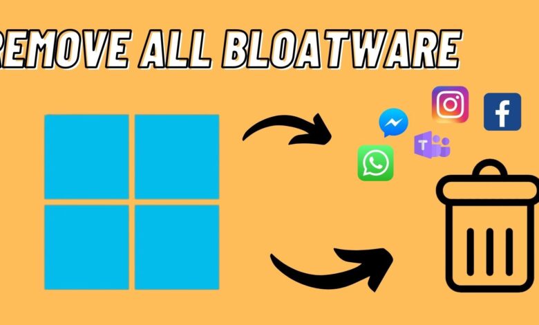 Cómo eliminar Bloatware de su PC con Windows 11
